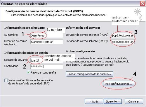 Complete todo el formulario